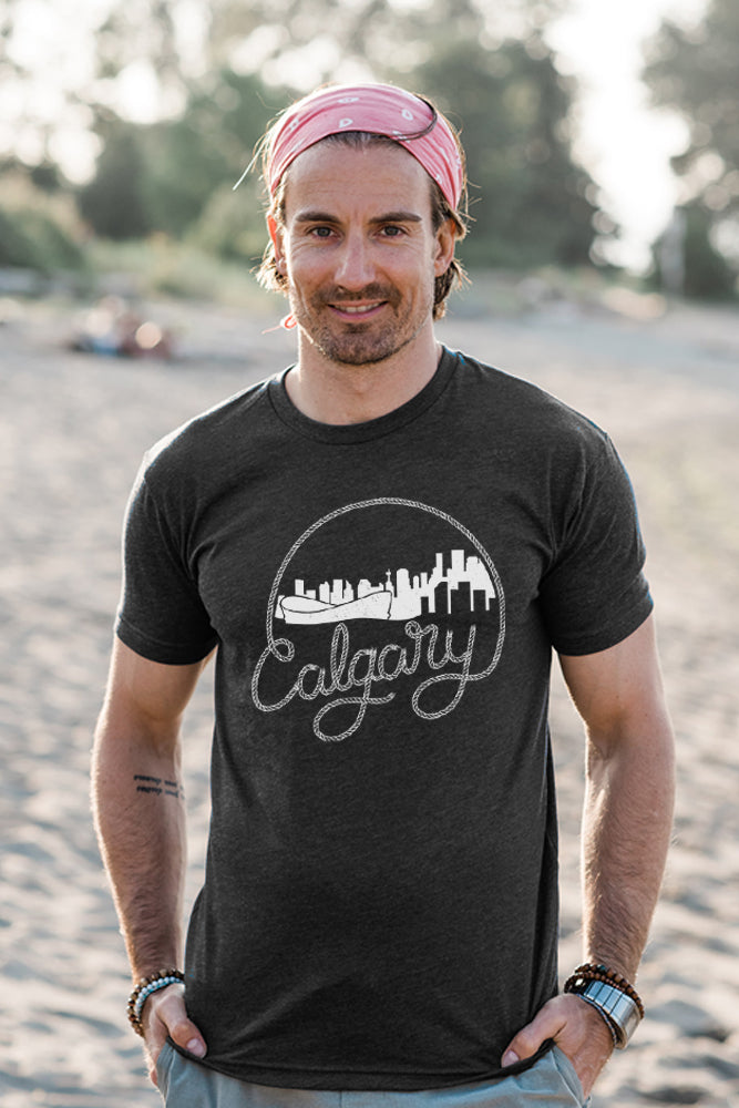 Calgary Rope T-shirt - Ole Originals Clothing Co.