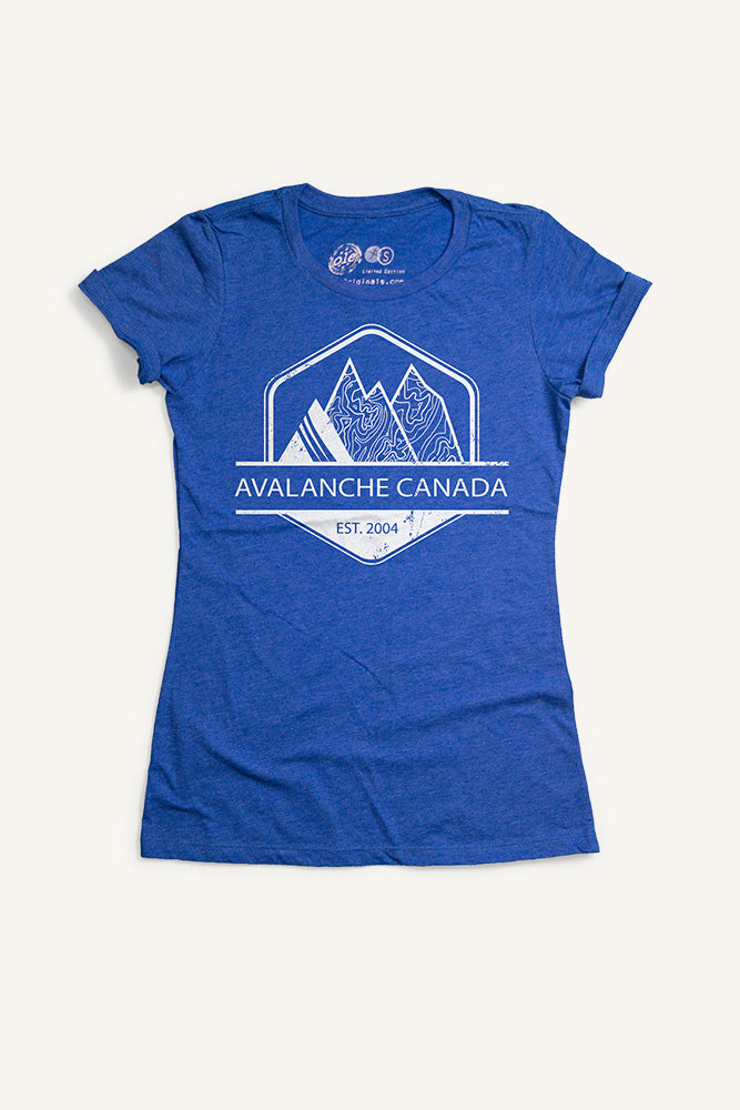 Avalanche Canada T-shirt - Womens - Ole Originals Clothing Co.