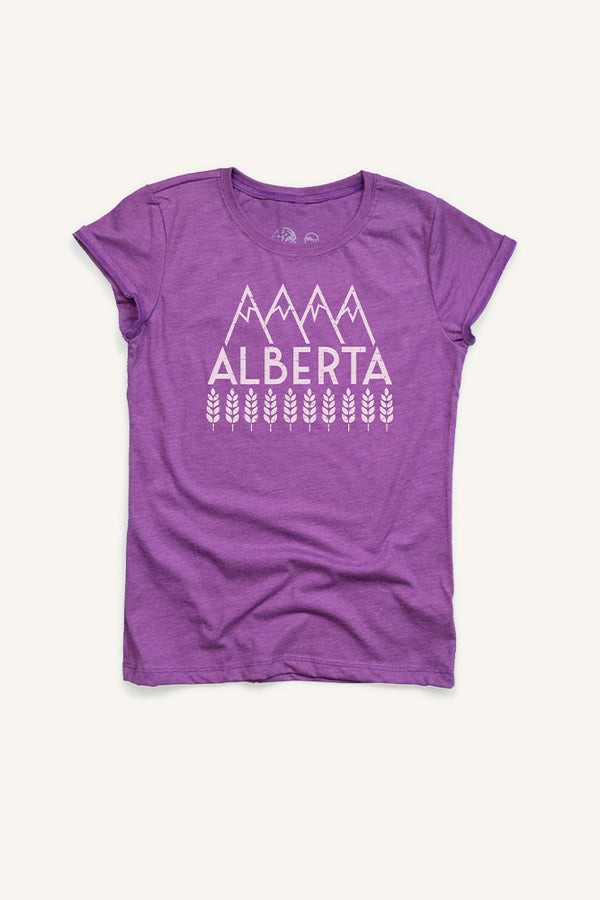 Girls Explore Alberta T-shirt - Ole Originals Clothing Co.