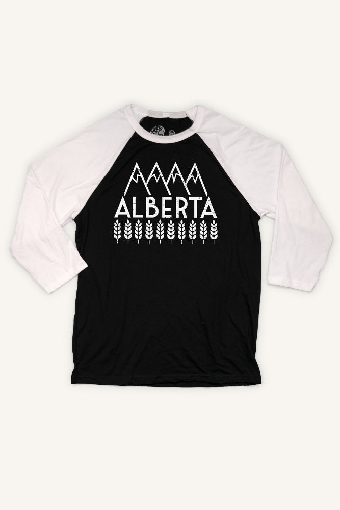 Explore Alberta Baseball Shirt (Unisex) - Ole Originals Clothing Co.
