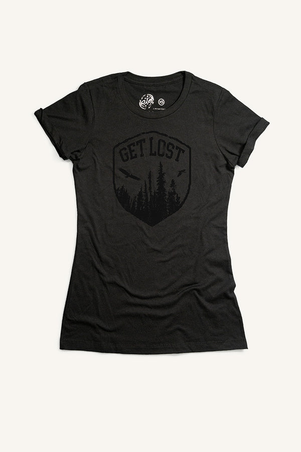 Get Lost Crest T-shirt (Womens)