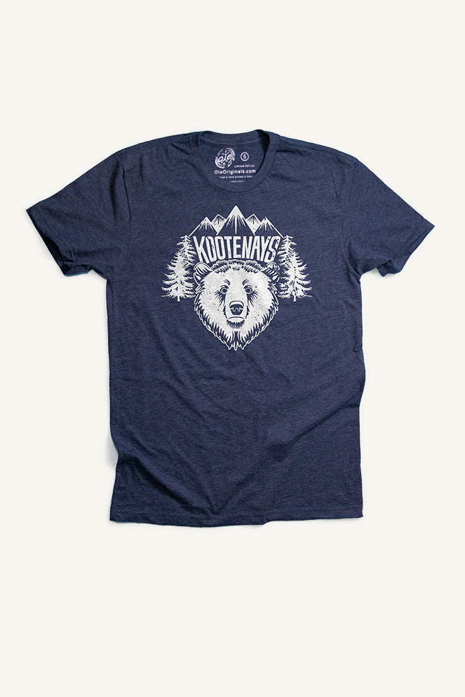 Kootenays Bear T-Shirt - Ole Originals Clothing Co.
