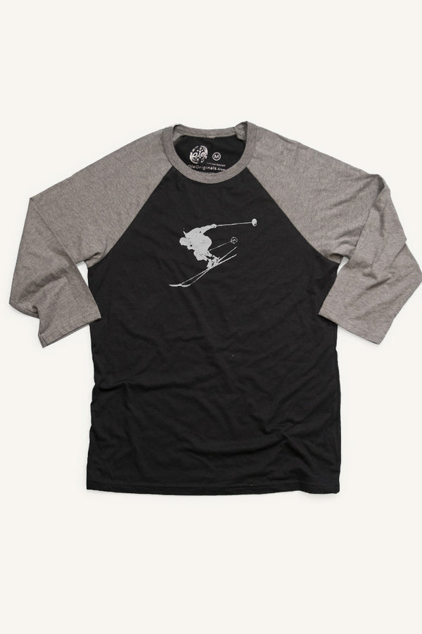 Solo Skier Baseball Shirt (Unisex)