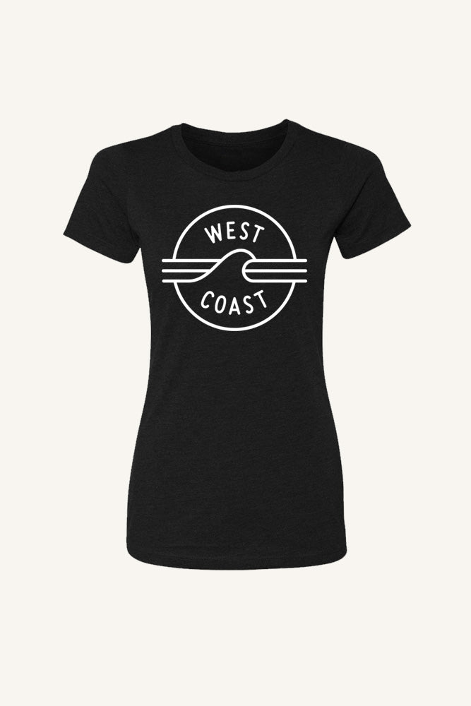 West Coast T-shirt - womens - Ole Originals Clothing Co.