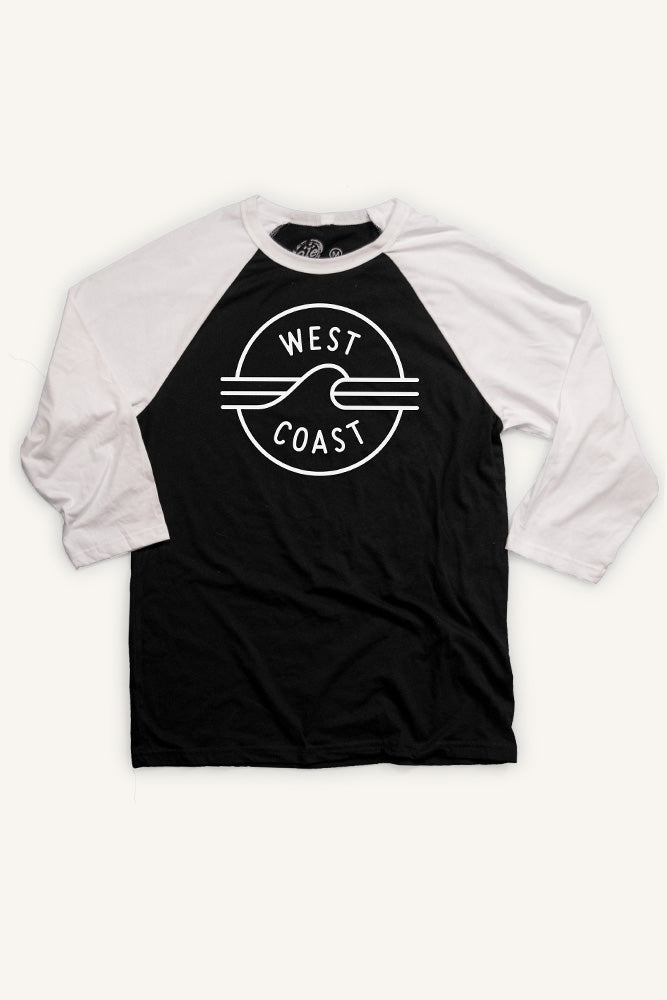 West Coast Baseball Shirt (Unisex) - Ole Originals Clothing Co.