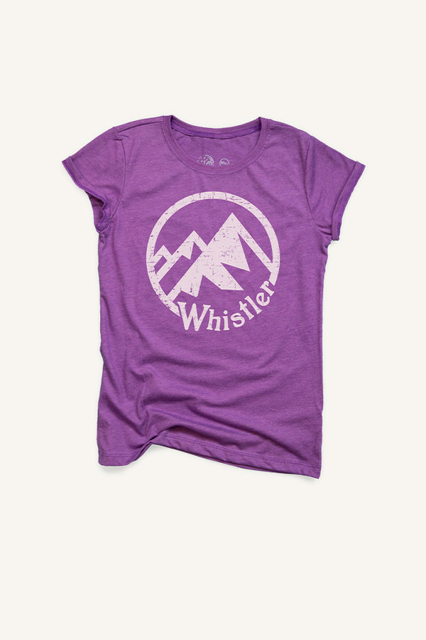 Girls Whistler Mountain T-shirt - Ole Originals Clothing Co.