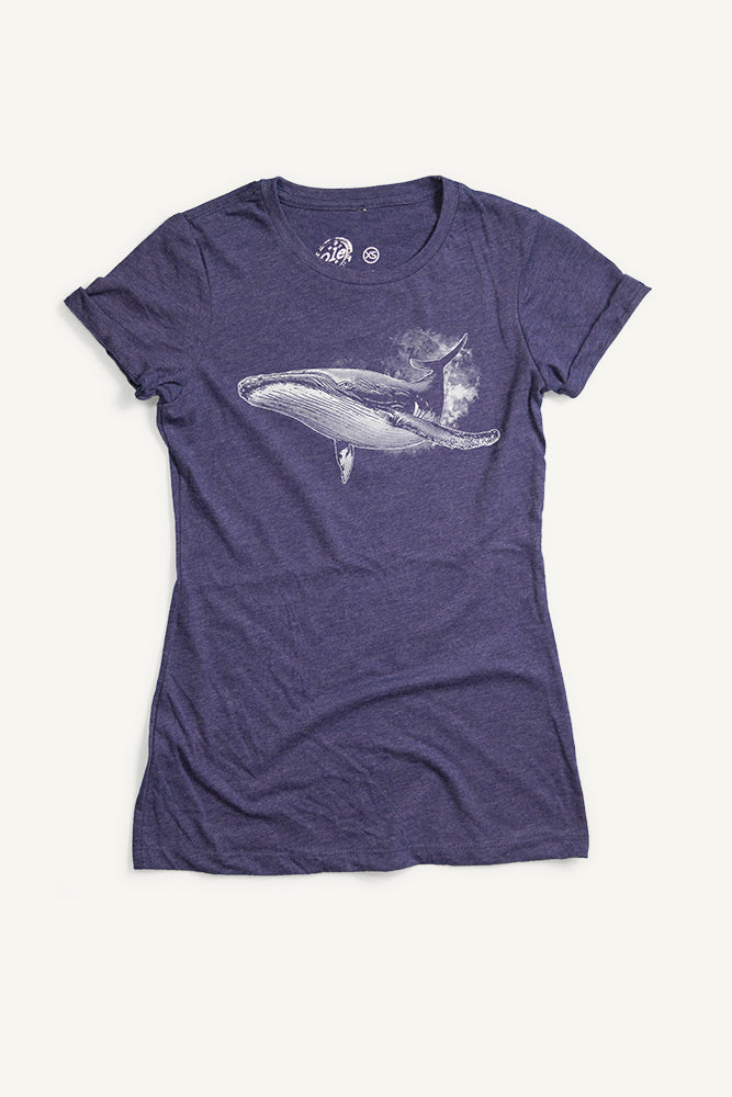 Humpback Whale T-Shirt (Womens)