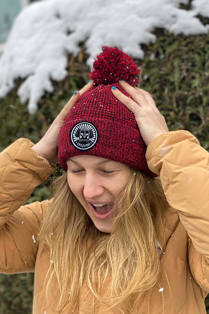 Choose Your Own Patch Pom-Pom Toque