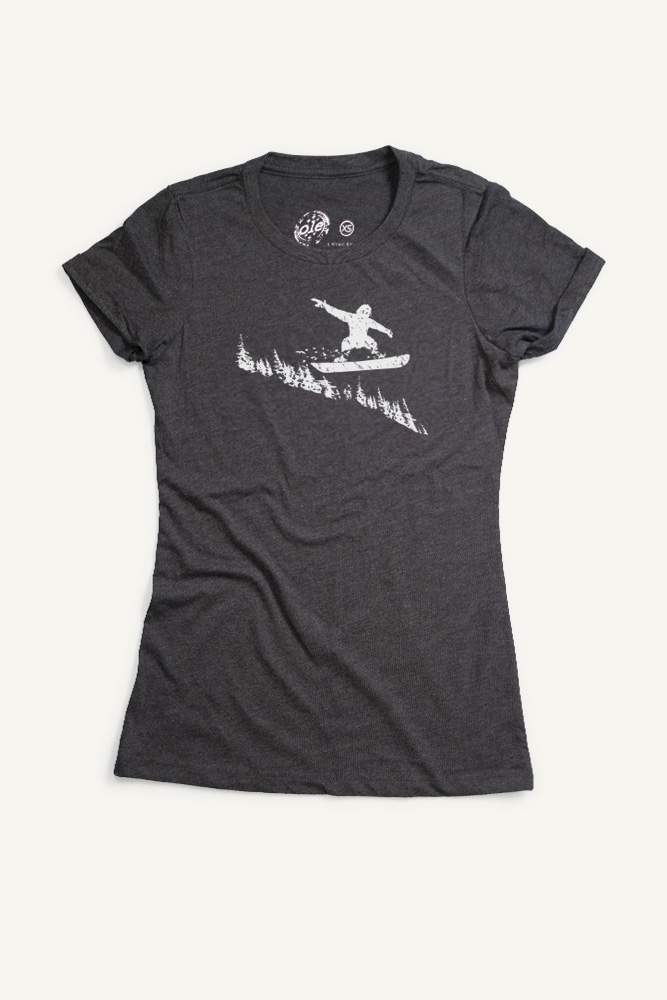 Snowboarder T-shirt (Womens)