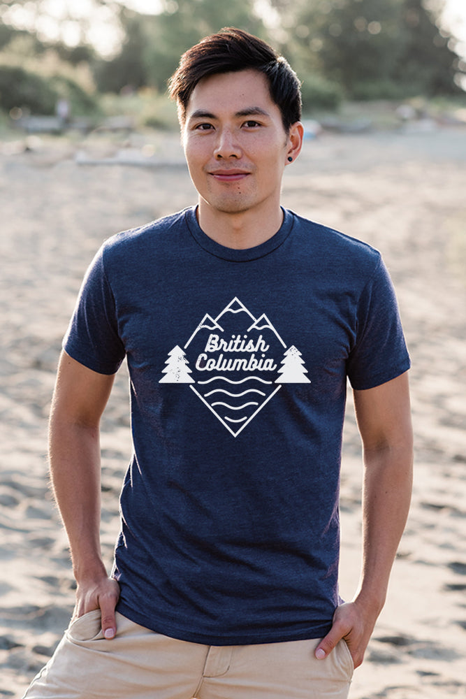 Beautiful British Columbia T-shirt - Ole Originals Clothing Co.