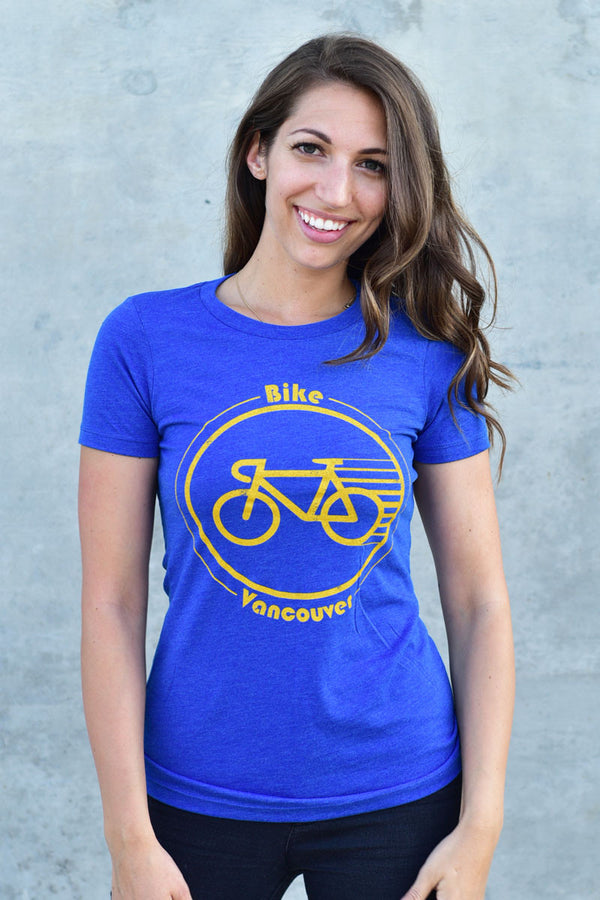 Bike Vancouver T-shirt - Womens - Ole Originals Clothing Co.