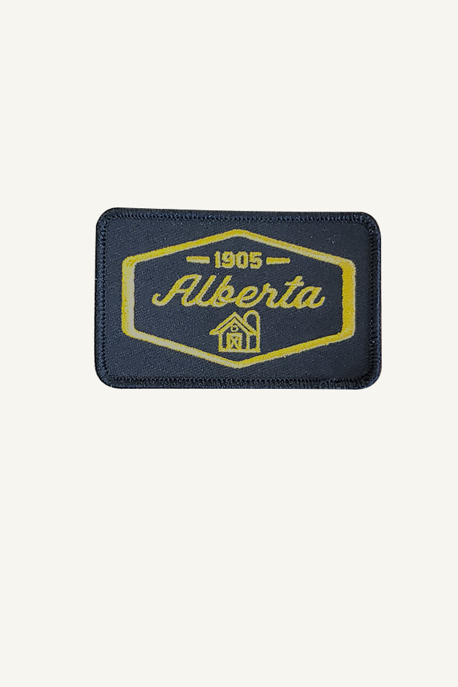 Iron-On Patch  - Alberta 1905 - Ole Originals Clothing Co.
