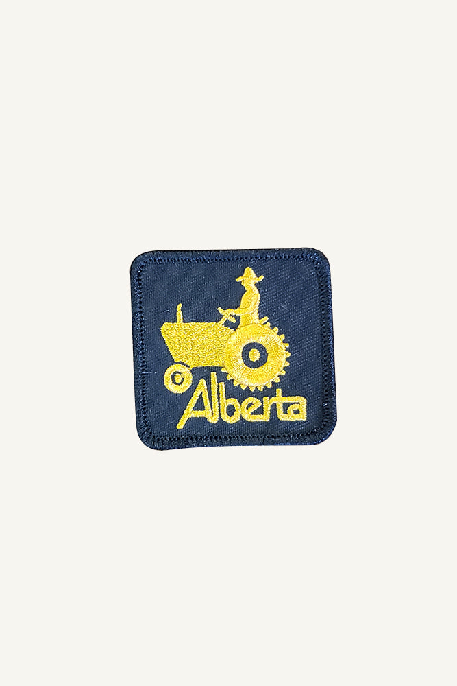 Iron-On Patch - Alberta Tractor - Ole Originals Clothing Co.