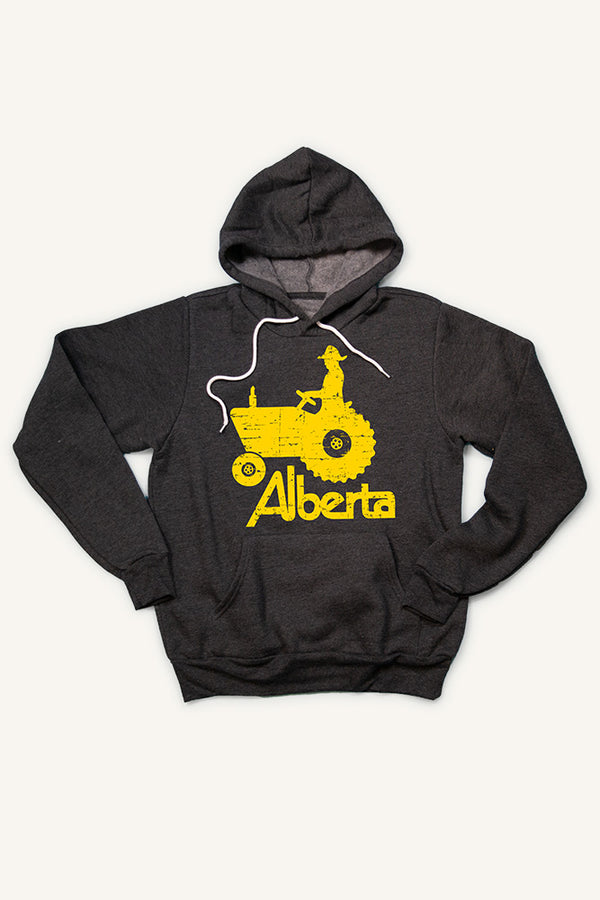 Alberta Tractor Hoodie (Unisex) - Ole Originals Clothing Co.