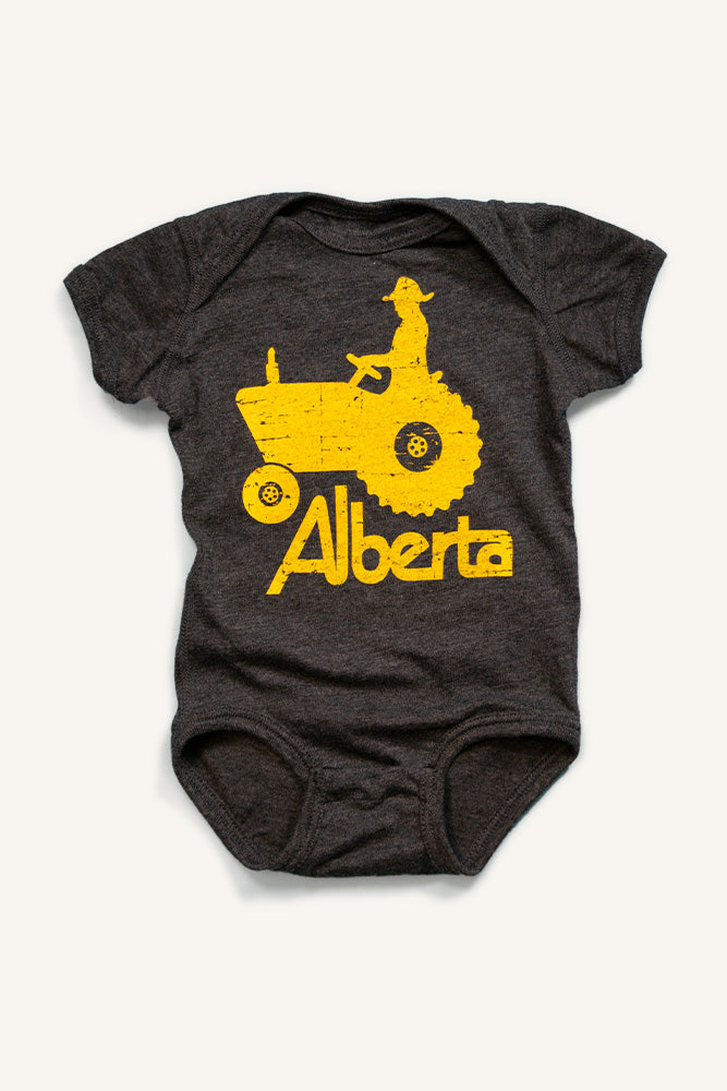 Alberta Tractor Onesie - Ole Originals Clothing Co.