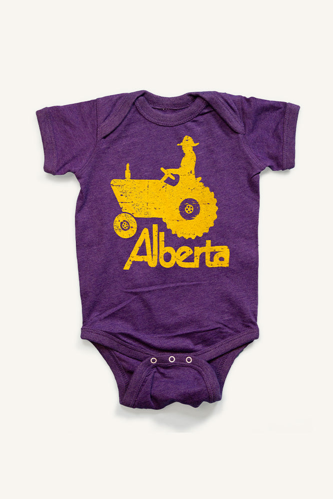 Alberta Tractor Onesie - Ole Originals Clothing Co.