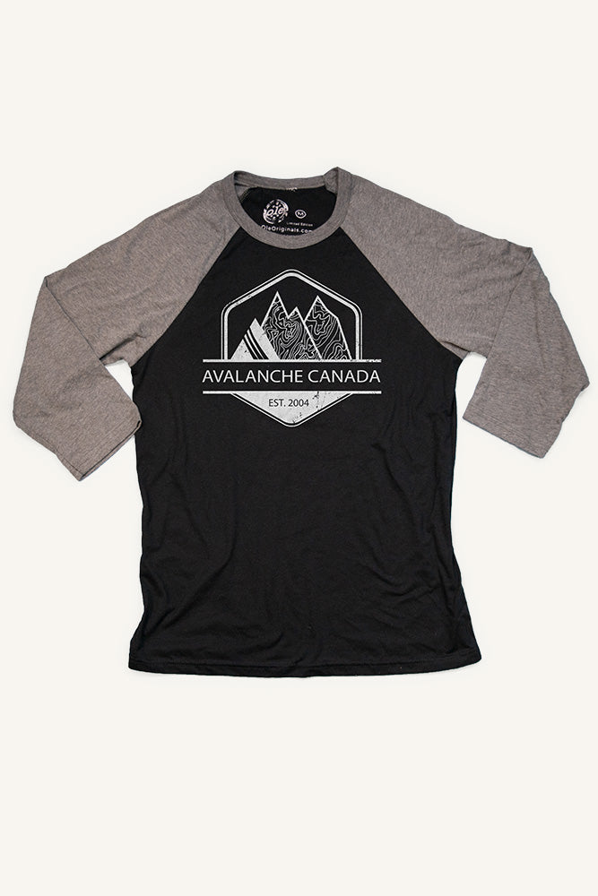 Avalanche Canada Baseball Shirt (Unisex) - Ole Originals Clothing Co.
