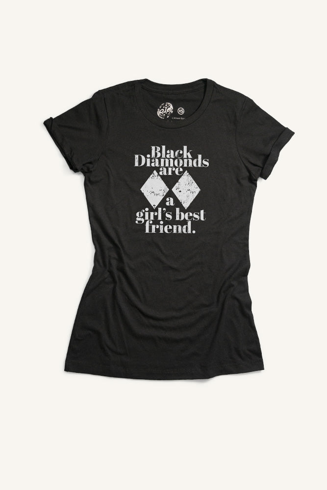 Black Diamonds T-shirt (Womens)