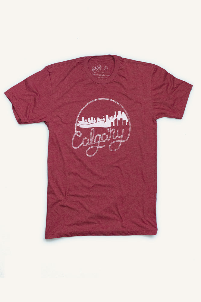 Calgary Rope T-shirt - Ole Originals Clothing Co.