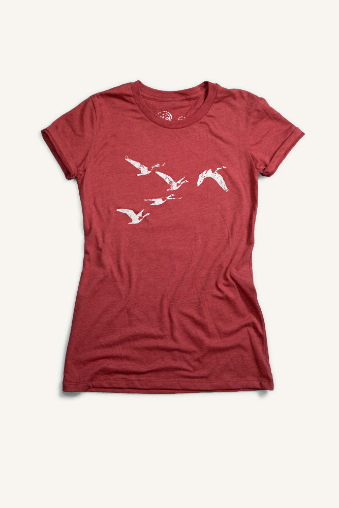 Canada Geese T-shirt - Womens - Ole Originals Clothing Co.