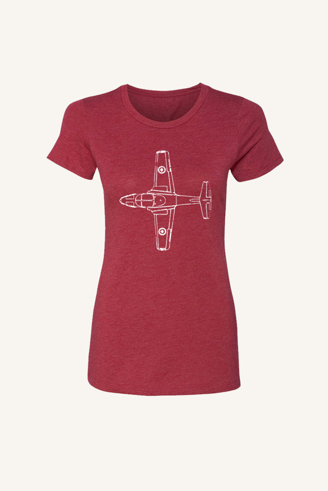 Canadian Snowbird T-shirt - Womens - Ole Originals Clothing Co.