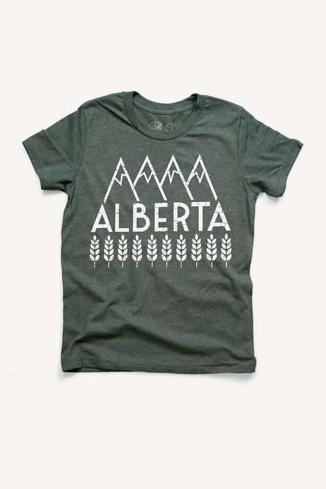 Boys Explore Alberta T-shirt - Ole Originals Clothing Co.