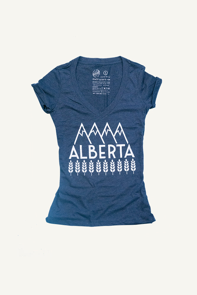 Explore Alberta T-shirt - Womens - Ole Originals Clothing Co.