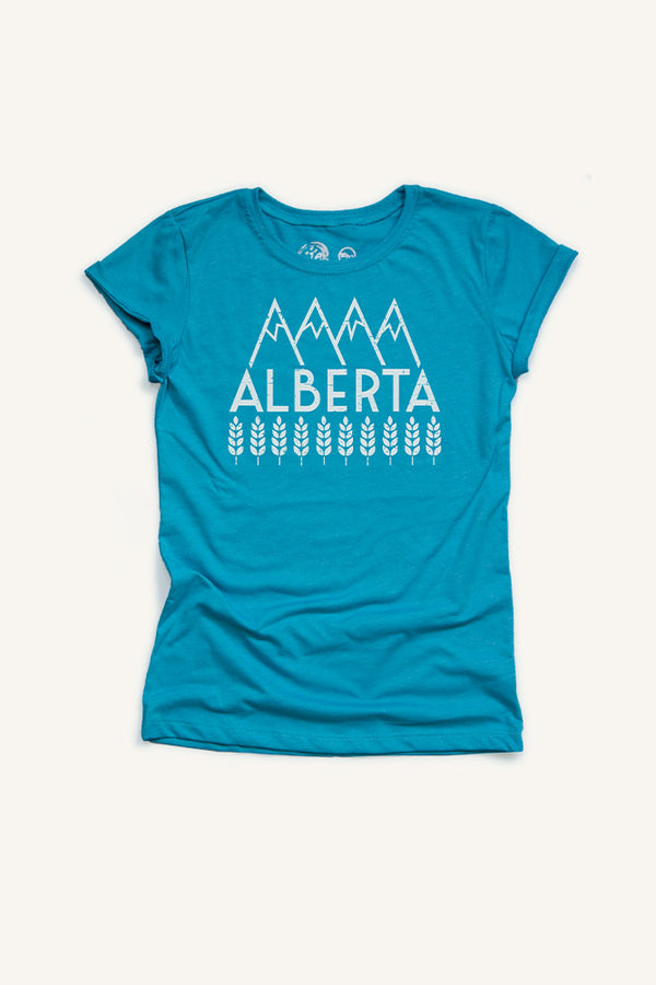 Girls Explore Alberta T-shirt - Ole Originals Clothing Co.