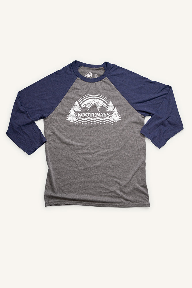 Kootenays Baseball Shirt (Unisex) - Ole Originals Clothing Co.