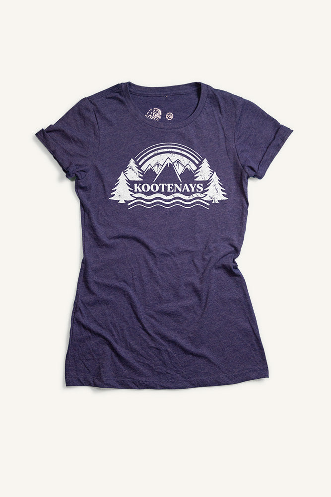 Kootenays T-shirt - Womens - Ole Originals Clothing Co.