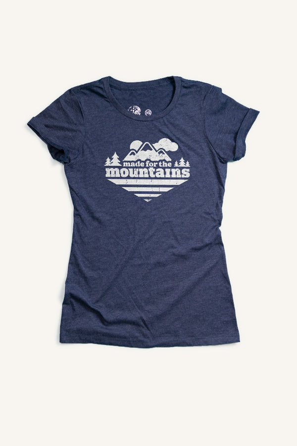 Made For The Mountains T-shirt - Womens - Ole Originals Clothing Co.