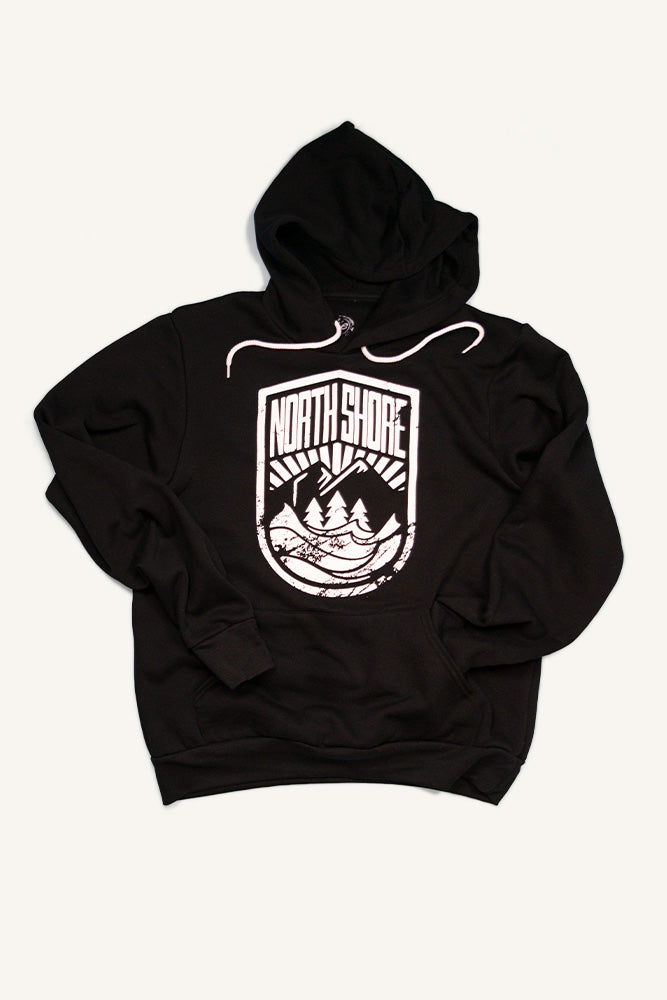 North Shore Crest Hoodie (Unisex) - Ole Originals Clothing Co.