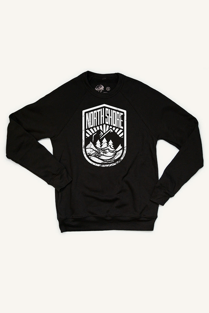 North Shore Crest Sweatshirt (Unisex) - Ole Originals Clothing Co.