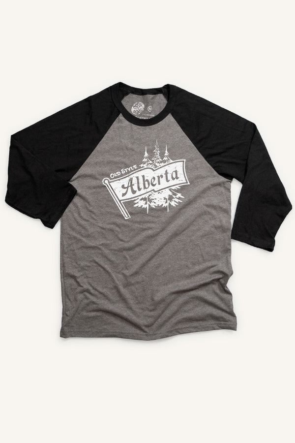 Old Style Alberta Baseball Shirt (Unisex) - Ole Originals Clothing Co.