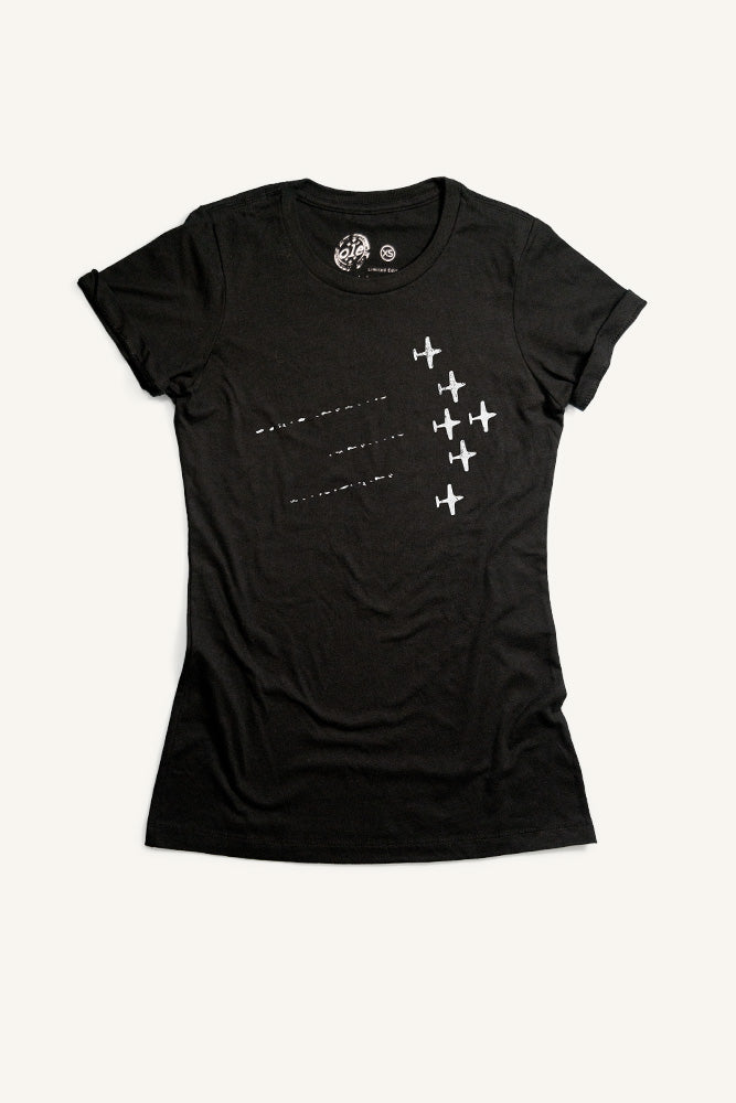 Snowbirds Formation T-shirt - Womens - Ole Originals Clothing Co.