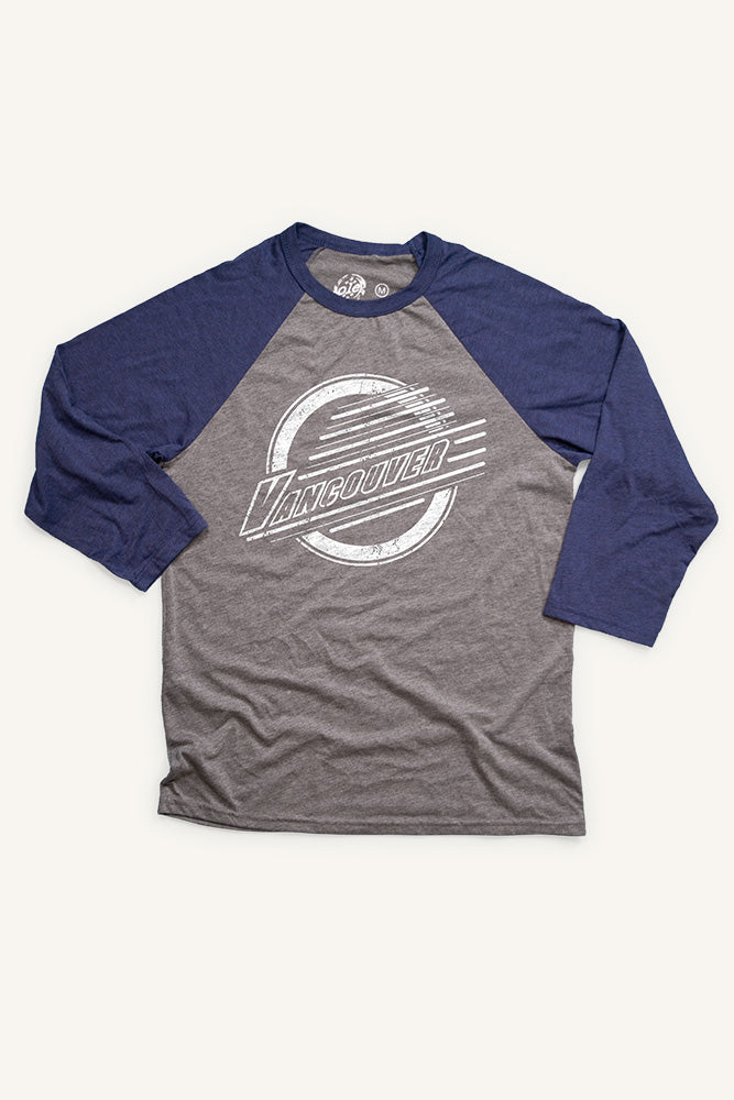 Vancouver Lines Baseball Shirt (Unisex) - Ole Originals Clothing Co.