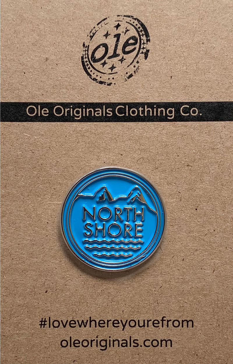 Enamel Pin - North Shore Rescue - Ole Originals Clothing Co.