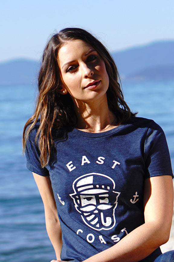 East Coast T-shirt - Womens - Ole Originals Clothing Co.