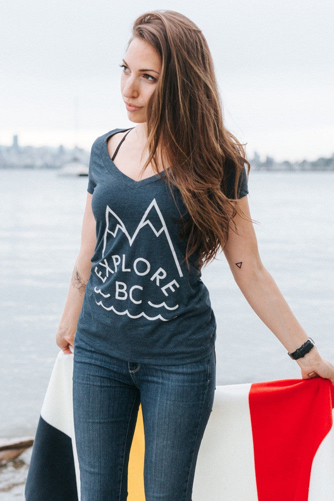Explore BC T-Shirt - Womens - Ole Originals Clothing Co.